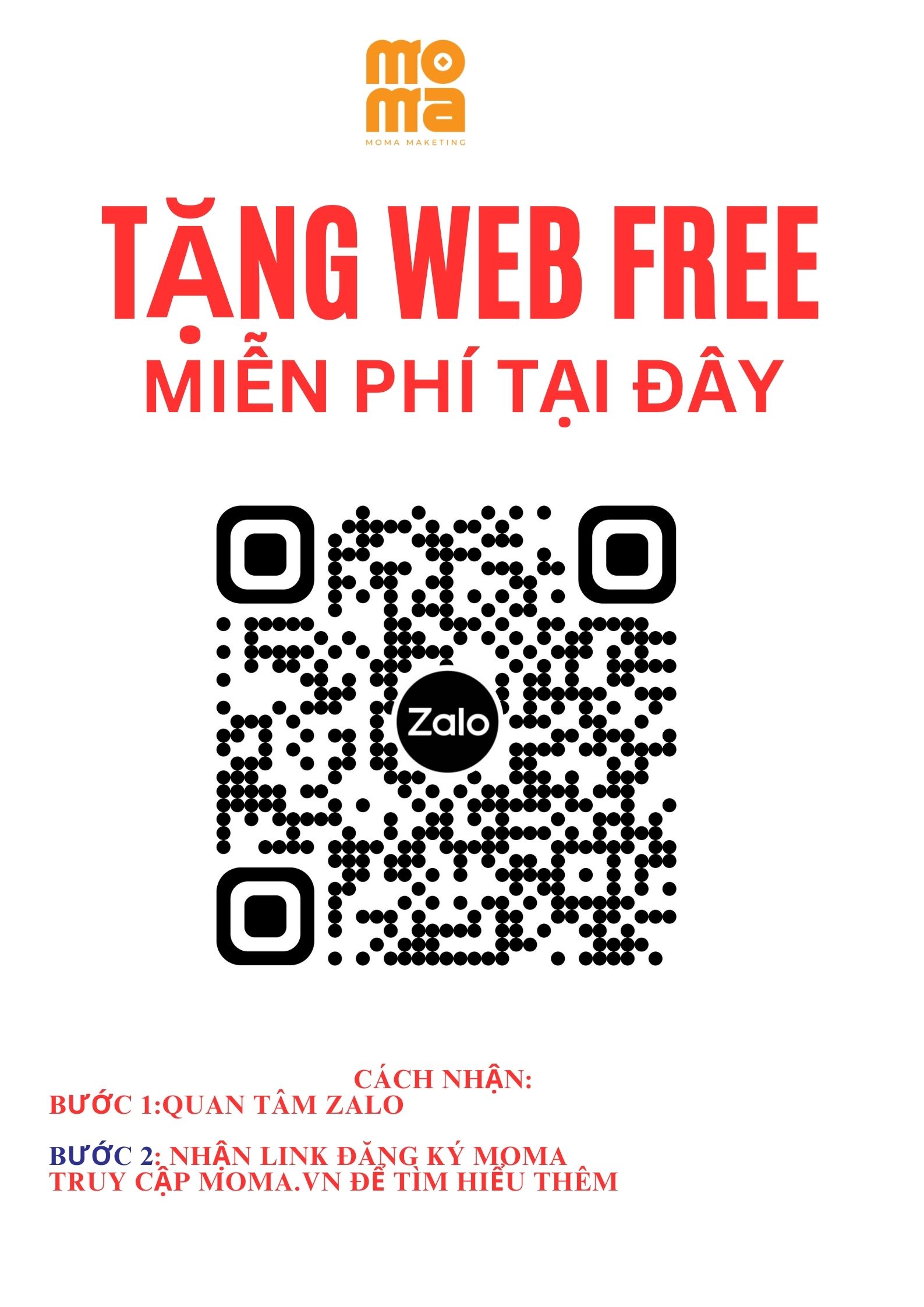 Anh chị kinh doanh online cần website đăng ký ngay tại đây tặng mỗi người 01 website miễn phí trọn đời